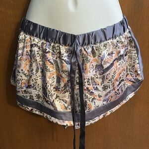 VS satin pj shorts